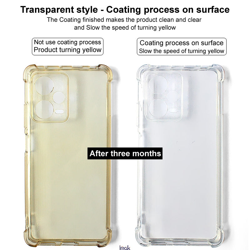 For Xiaomi 15 Pro imak Shockproof Airbag TPU Phone Case(Transparent)