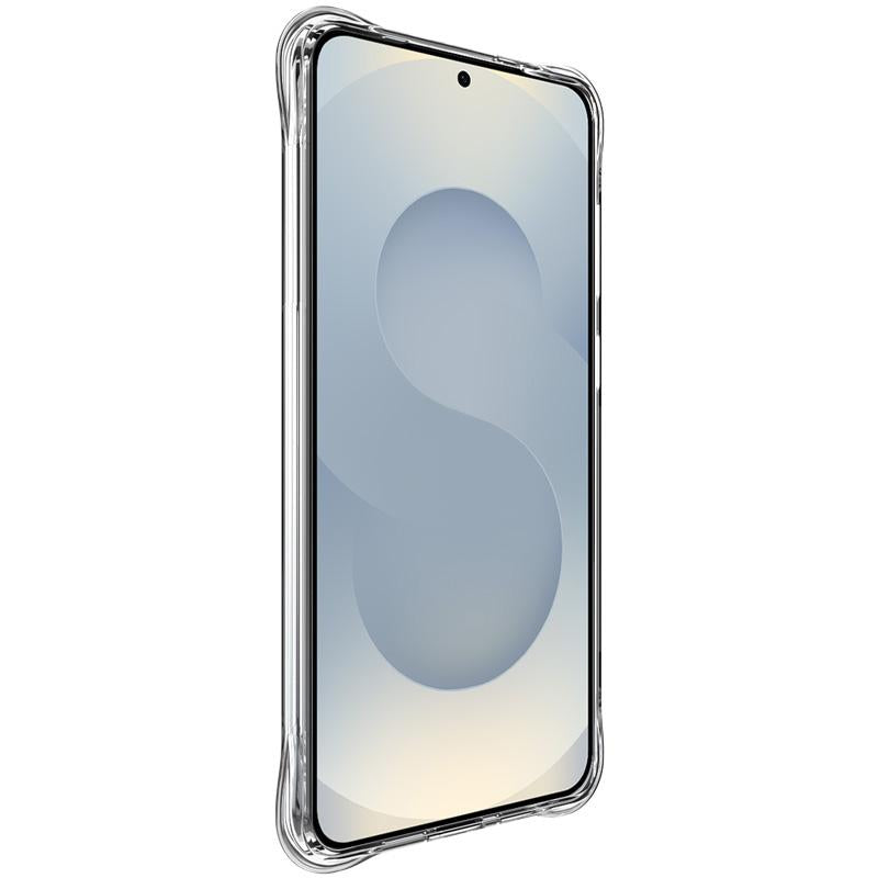 For Samsung Galaxy S25 Edge 5G imak Shockproof Airbag TPU Phone Case(Transparent)