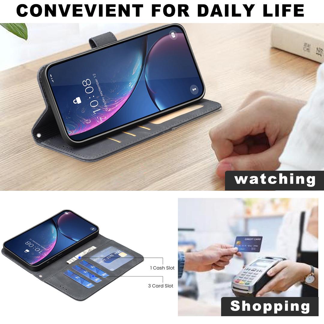 For Samsung Galaxy S25 Edge 5G Magnetic Buckle Rhombus Texture Leather Phone Case(Black)