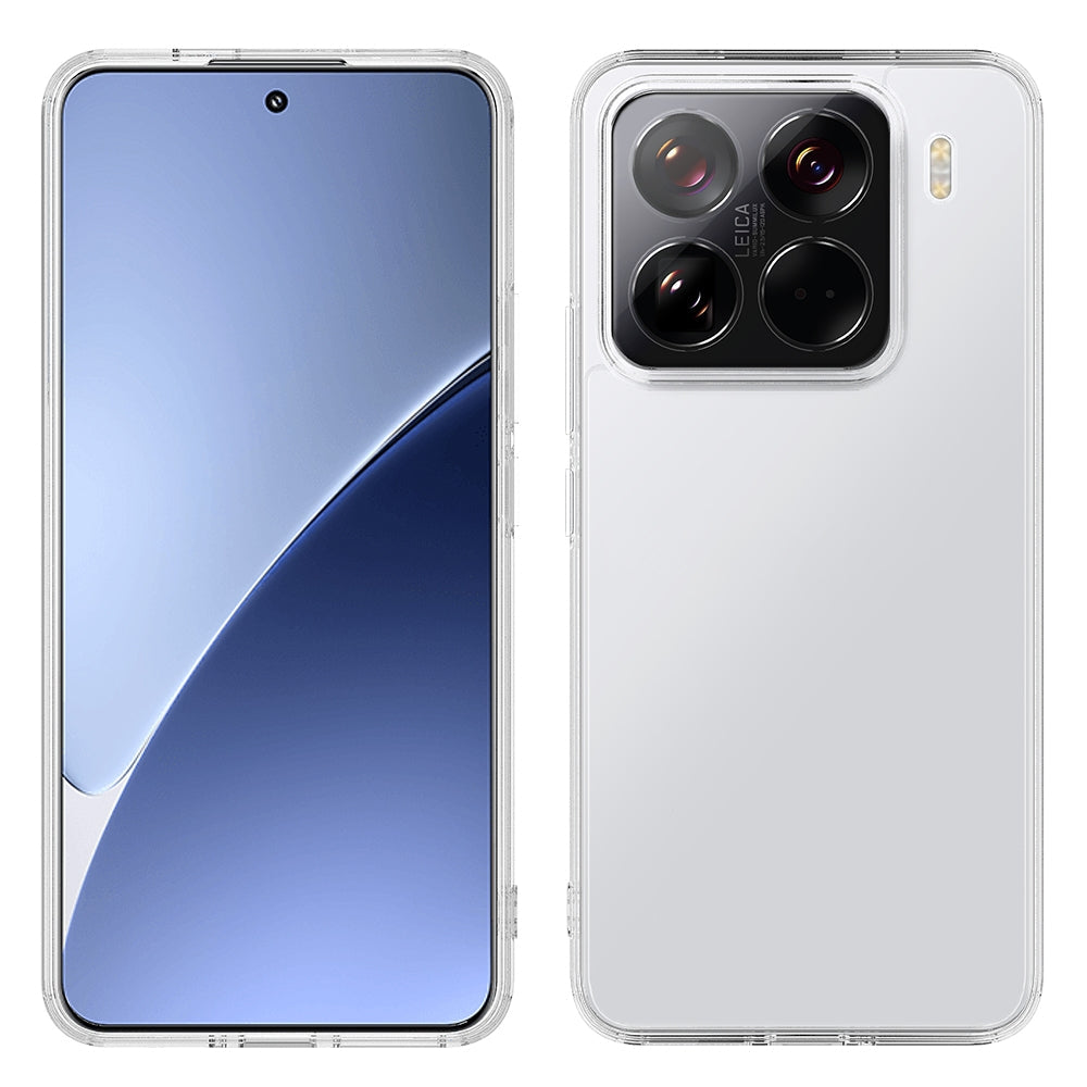 For Xiaomi 15 Pro Scratchproof Acrylic TPU Phone Case(Transparent)