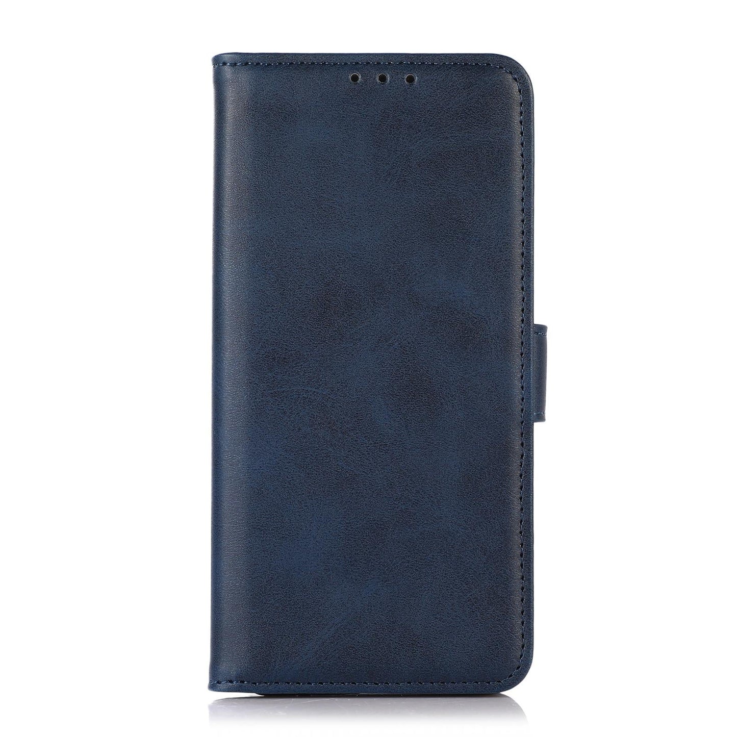 For Samsung Galaxy S25 Edge 5G Cow Texture Flip Leather Phone Case(Blue)