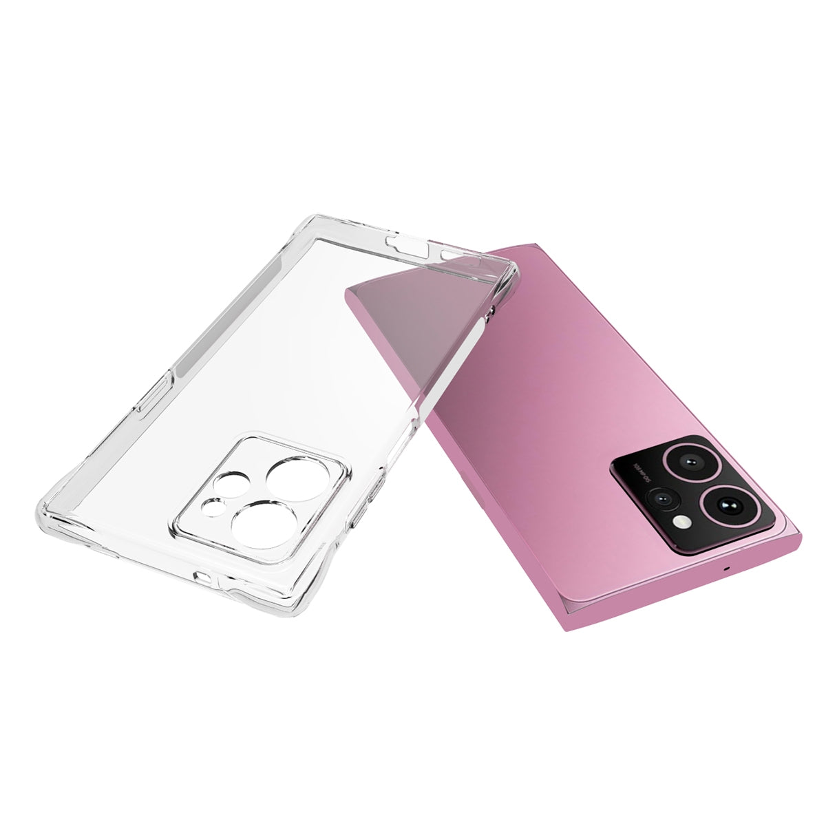 For HMD Skyline Shockproof Non-slip Thickening TPU Phone Case(Transparent)