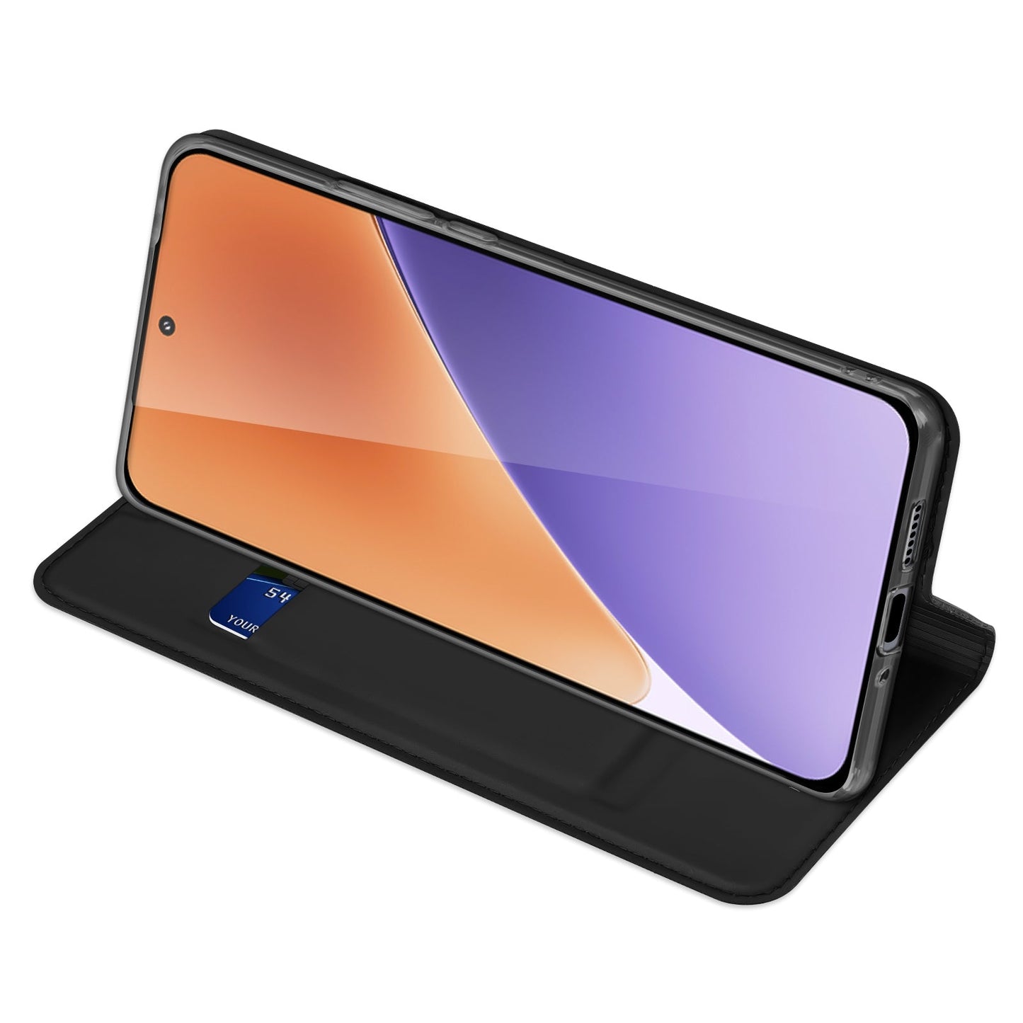 For Xiaomi 15 DUX DUCIS Skin Pro Series Flip Leather Phone Case(Black)