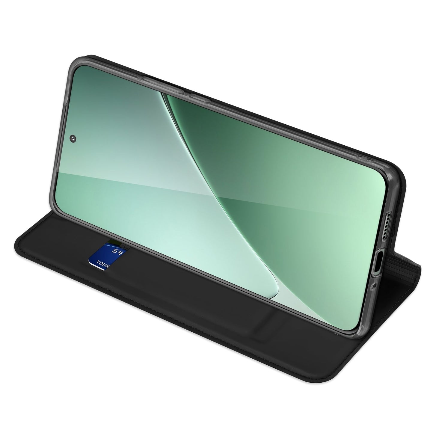 For Xiaomi 15 Pro DUX DUCIS Skin Pro Series Flip Leather Phone Case(Black)