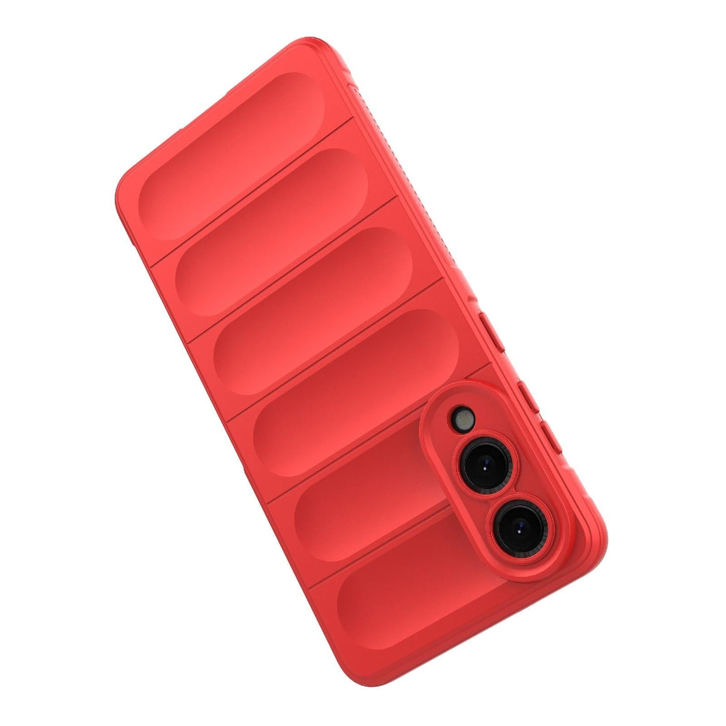 For Samsung Galaxy S25 Edge 5G Magic Shield TPU + Flannel Phone Case(Grey)