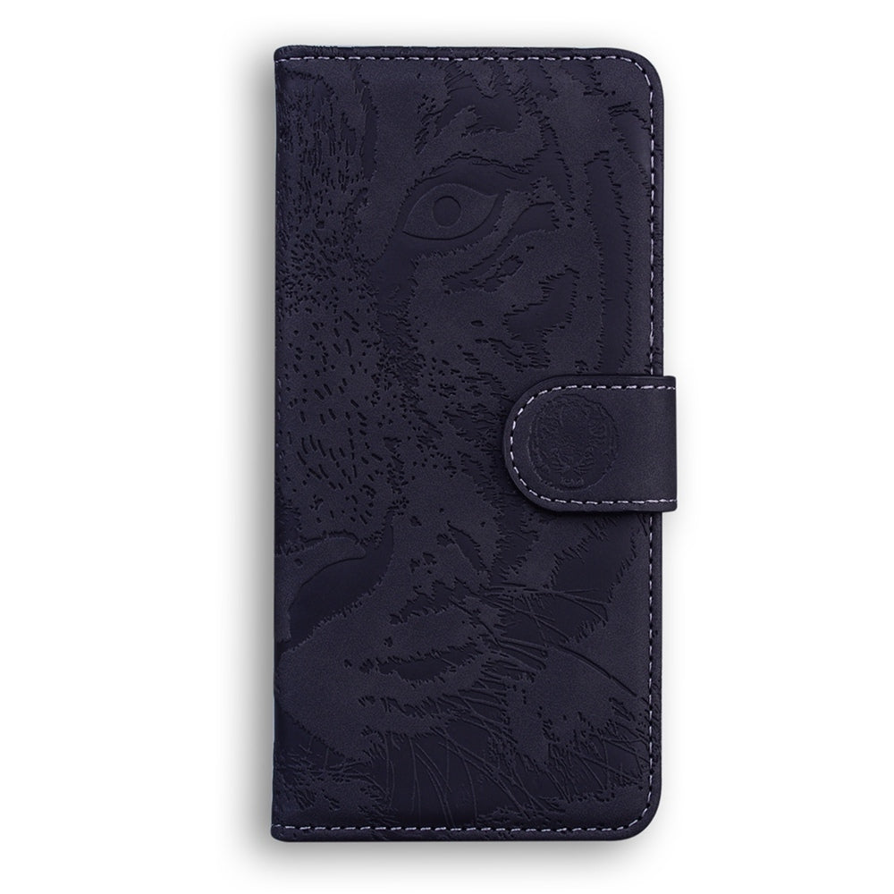 For Xiaomi 15 Pro Tiger Embossing Pattern Flip Leather Phone Case(Black)