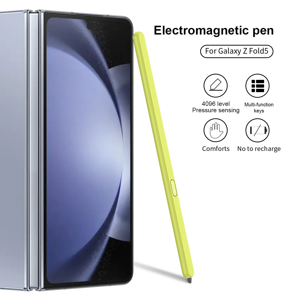 For Samsung Galaxy Z Fold5 Special Electromagnetic Stylus Pen(Green)