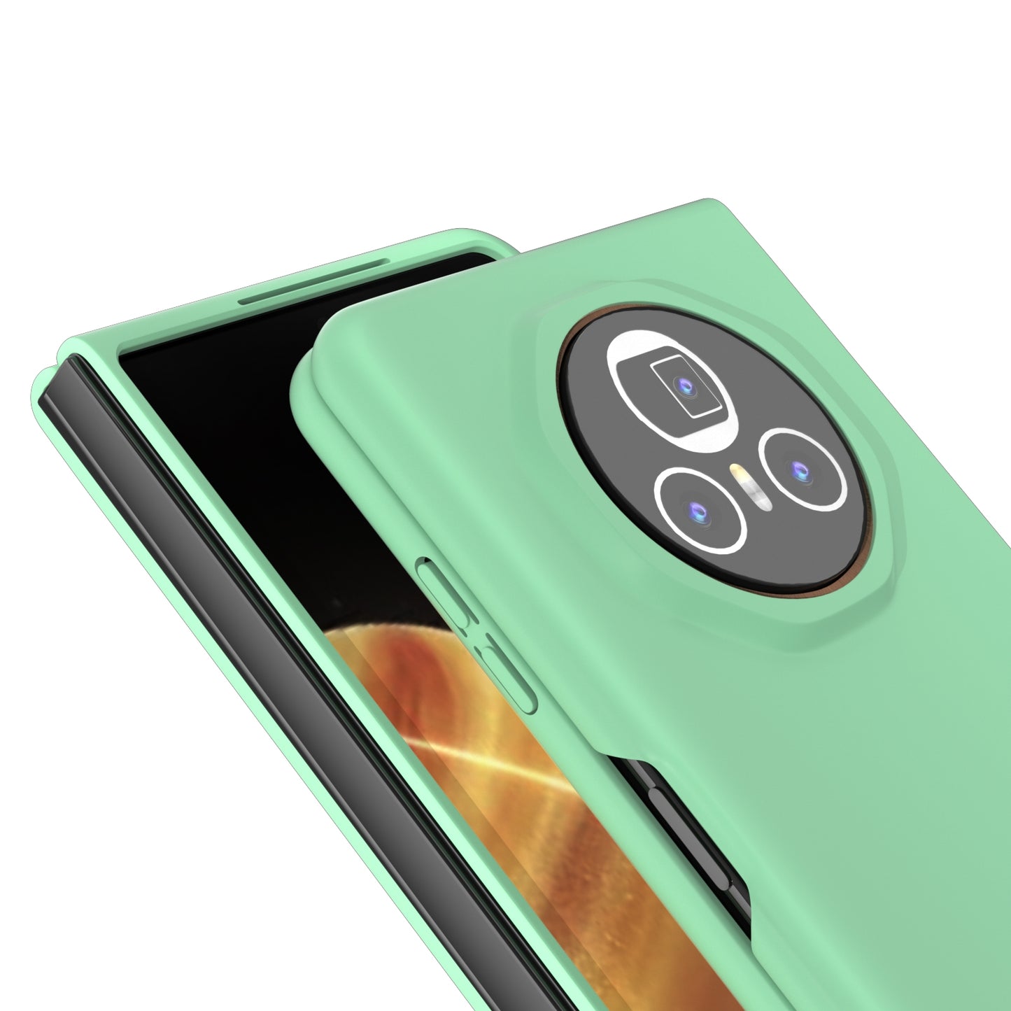 For Honor Magic V3 Skin Feel PC Phone Case(Light Green)