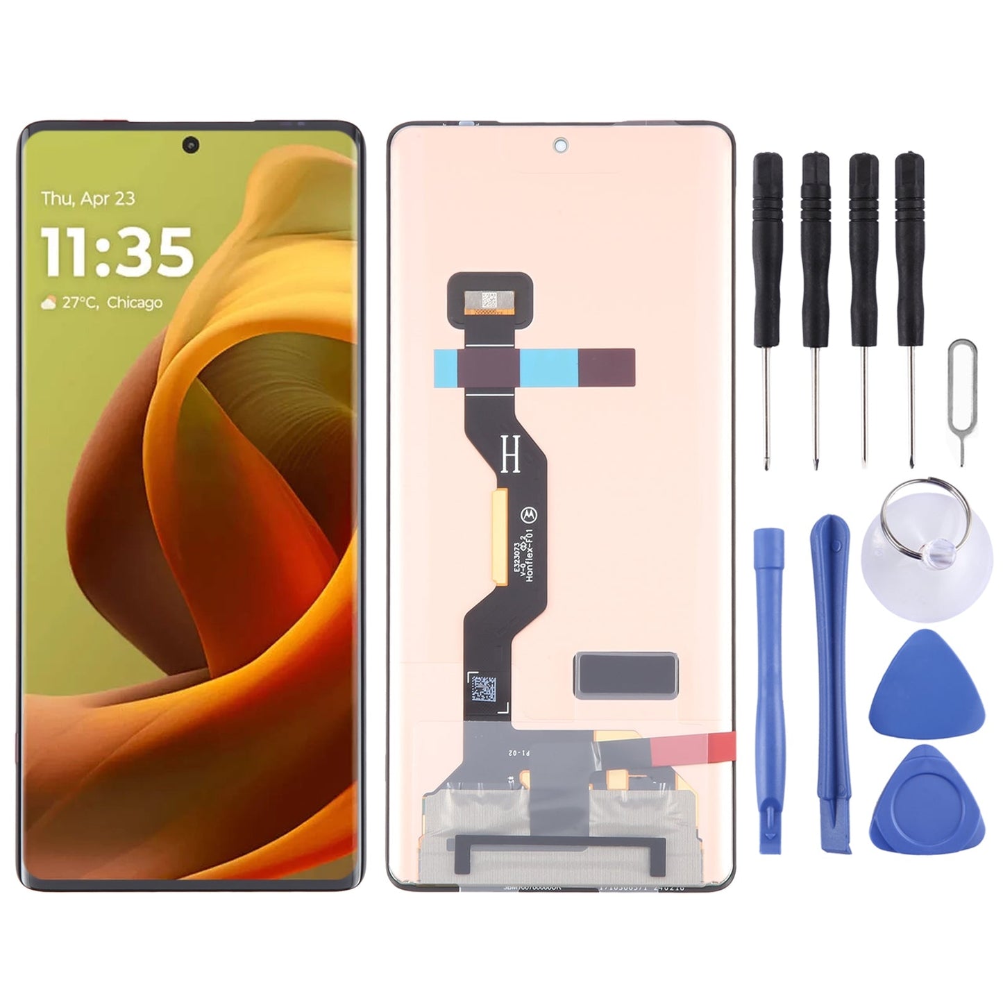 For Motorola S50 Neo Original P-OLED LCD Screen with Digitizer Full Assembly