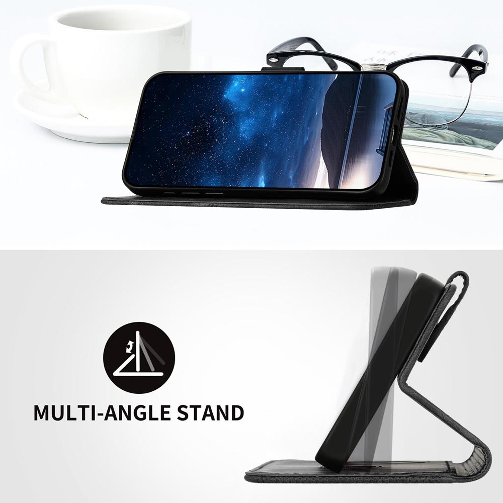 For OPPO K13 5G Grid Butterfly Embossed Pattern Leather Phone Case with Lanyard(Black)