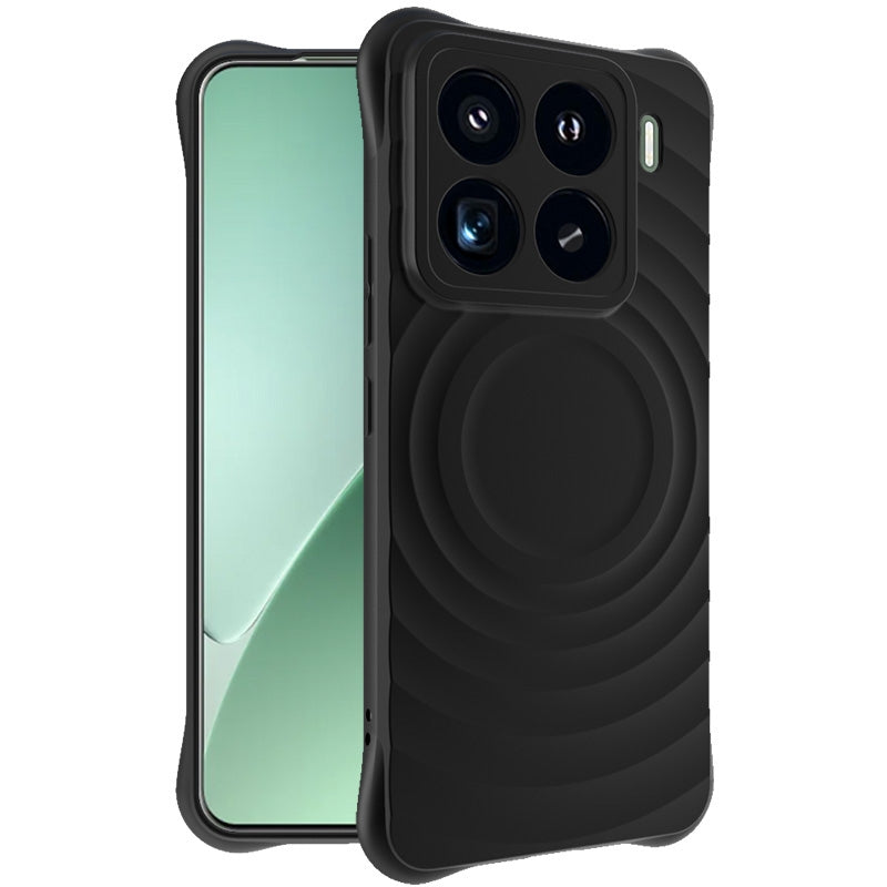 For Xiaomi 15 Pro IMAK UC-6 Series Manbo Frosting Soft Phone Case(Black)