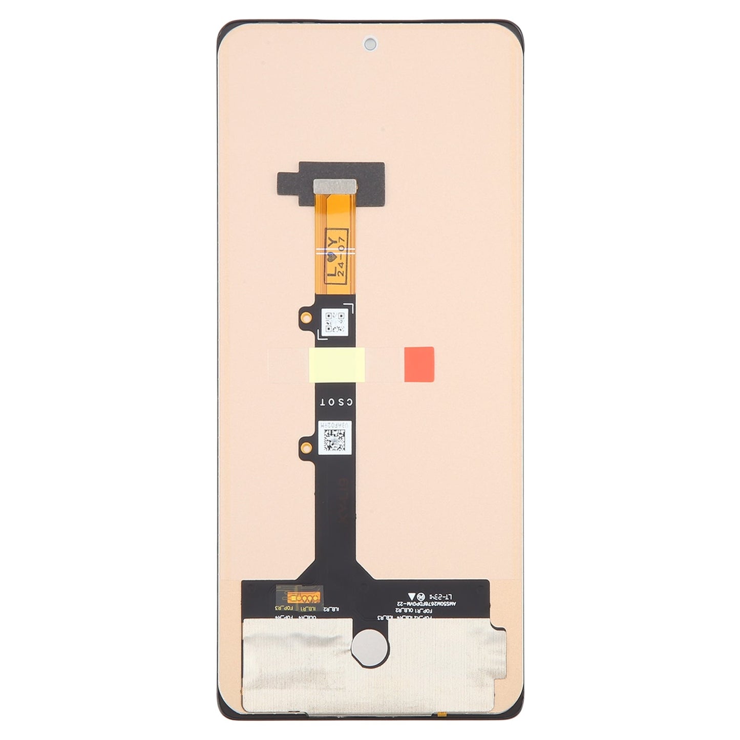 For Tecno Pova 6 OEM LCD Screen with Digitizer Full Assembly, Not Supporting Fingerprint Identification