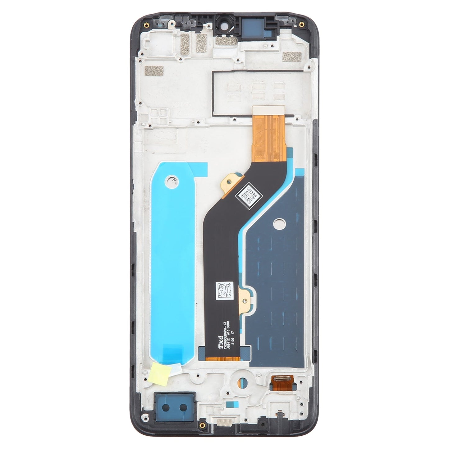 For Infinix Smart 6 Plus LCD Screen Digitizer Full Assembly With Frame