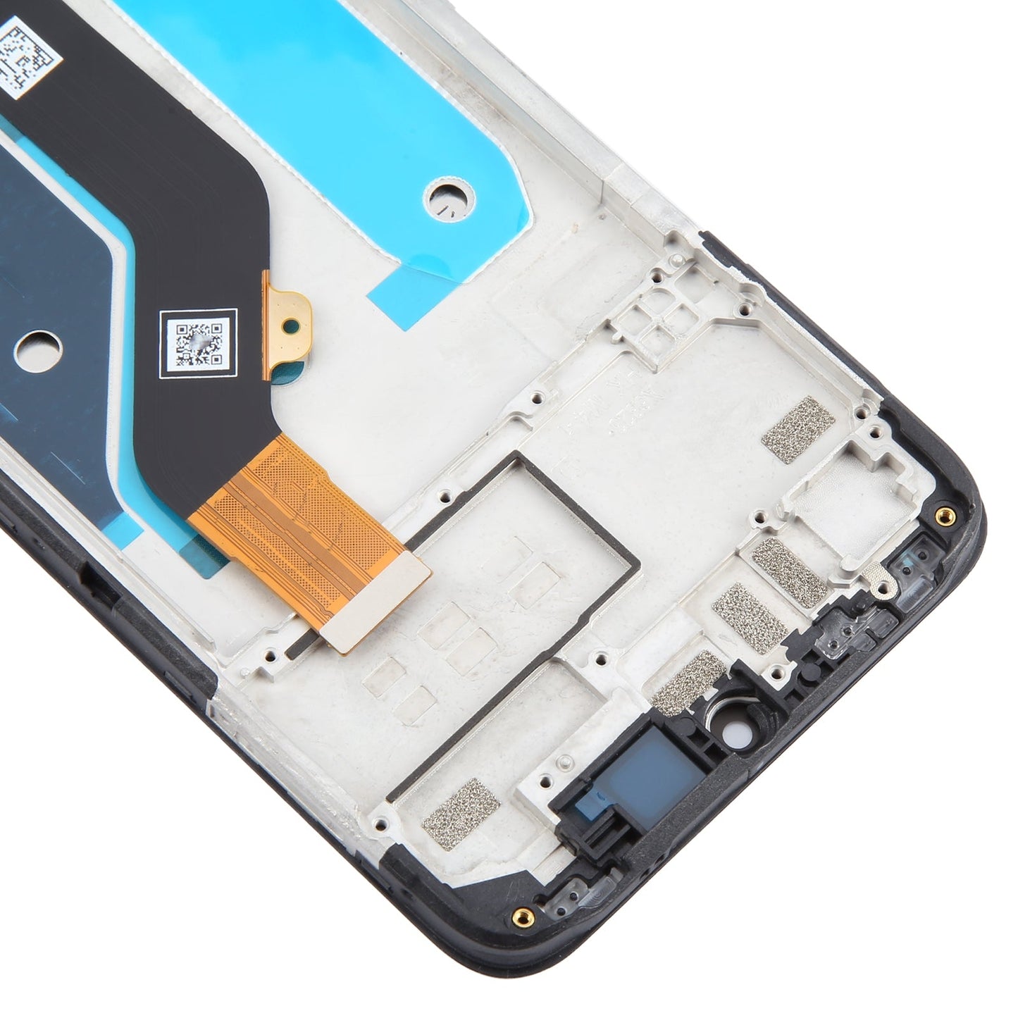 For Infinix Smart 6 Plus LCD Screen Digitizer Full Assembly With Frame