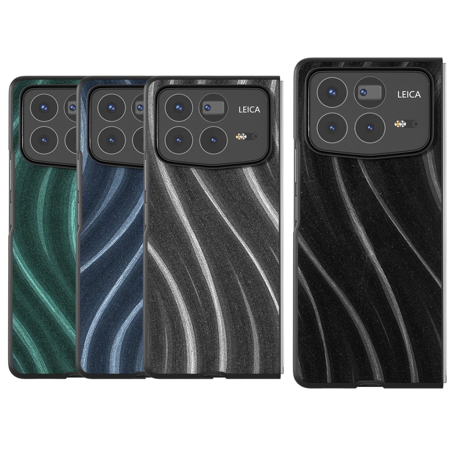 For Xiaomi Mix Fold 4 Galactic Pattern Protective Phone Case(Blue)