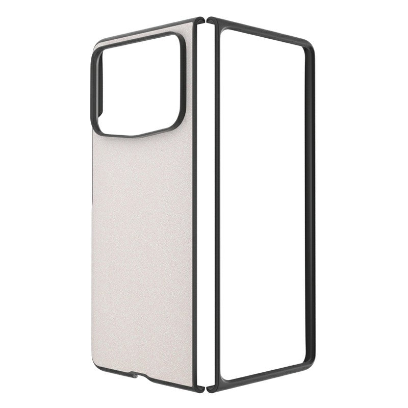 For Xiaomi Mix Fold 4 Glitter Full Coverage PU + PC Phone Case(White)