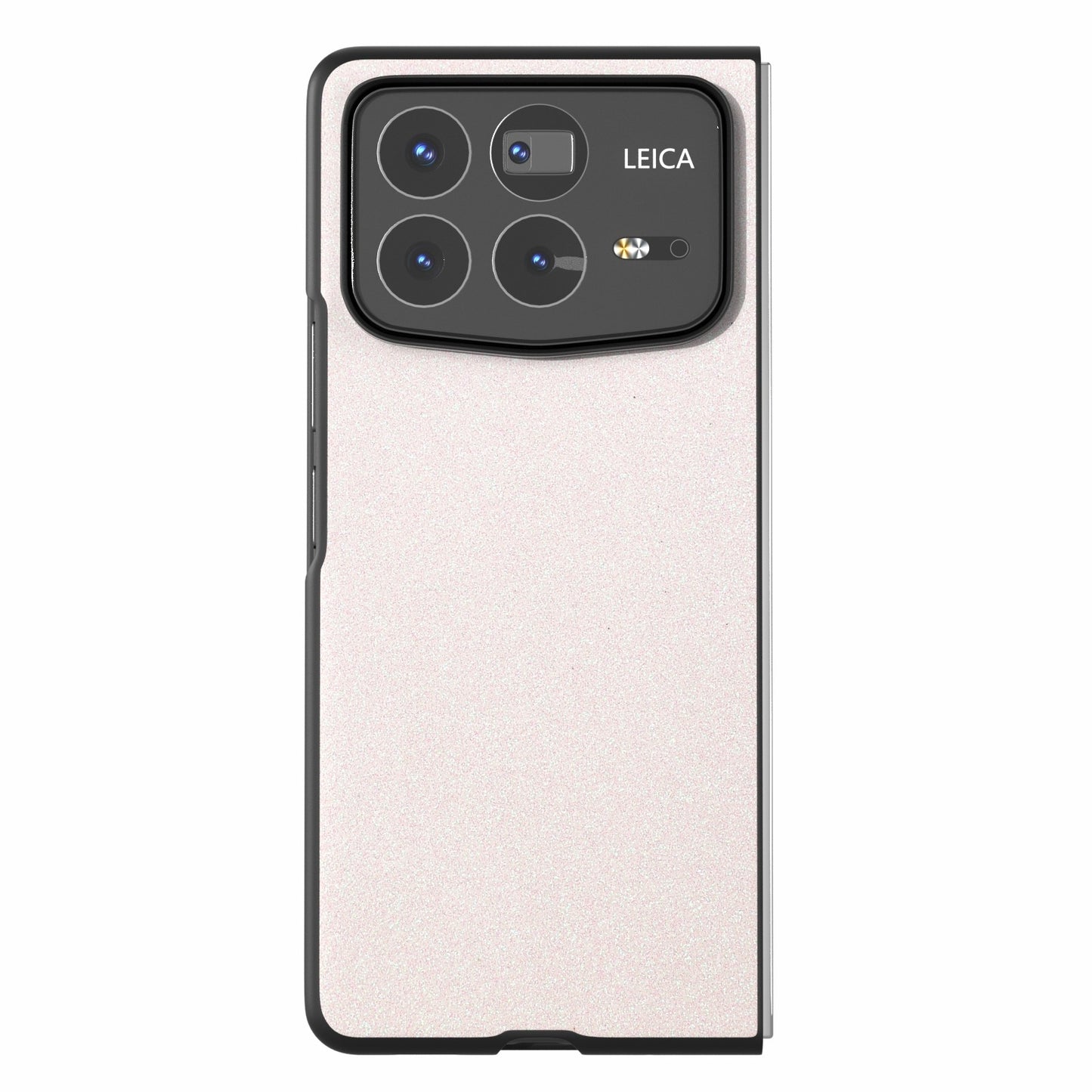 For Xiaomi Mix Fold 4 Glitter Full Coverage PU + PC Phone Case(White)