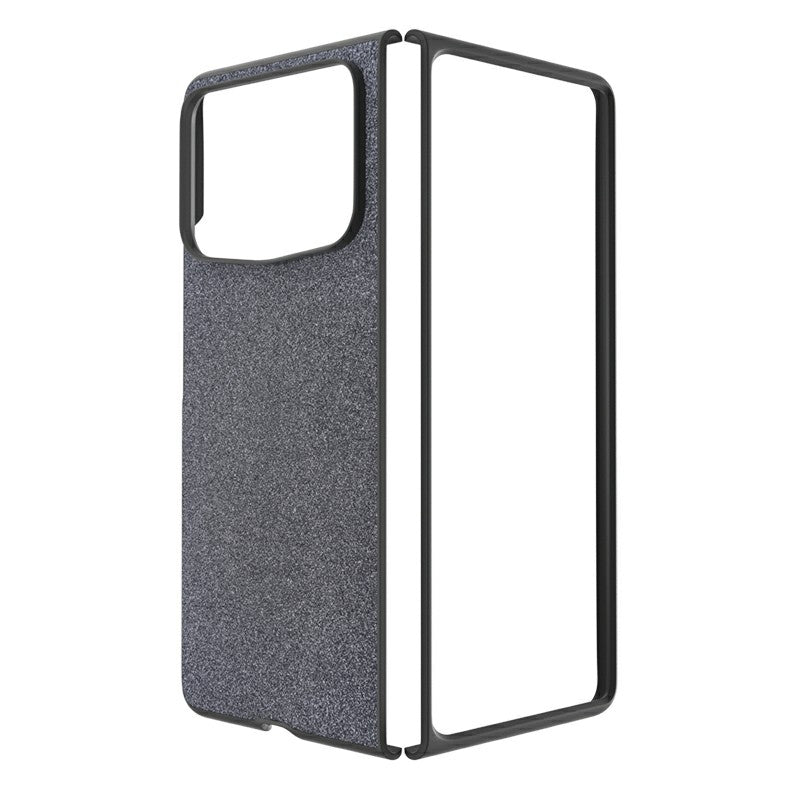 For Xiaomi Mix Fold 4 Glitter Full Coverage PU + PC Phone Case(Black)