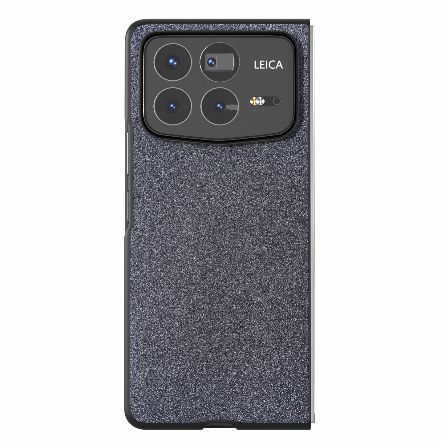 For Xiaomi Mix Fold 4 Glitter Full Coverage PU + PC Phone Case(Black)