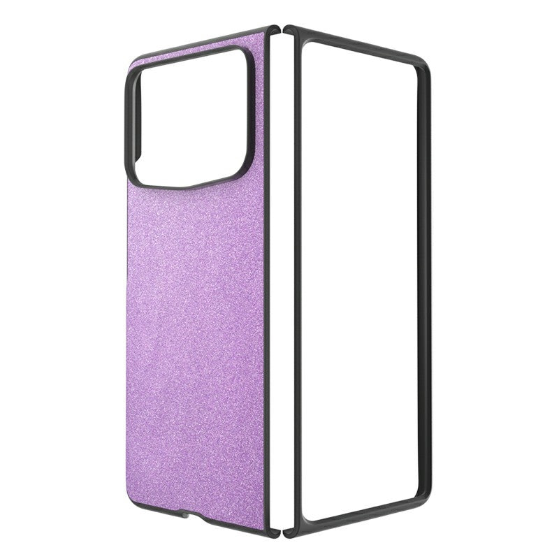 For Xiaomi Mix Fold 4 Glitter Full Coverage PU + PC Phone Case(Purple)