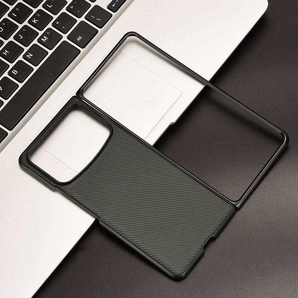 For Xiaomi Mix Fold 4 PU Leather PC Phone Case(Dark Green)