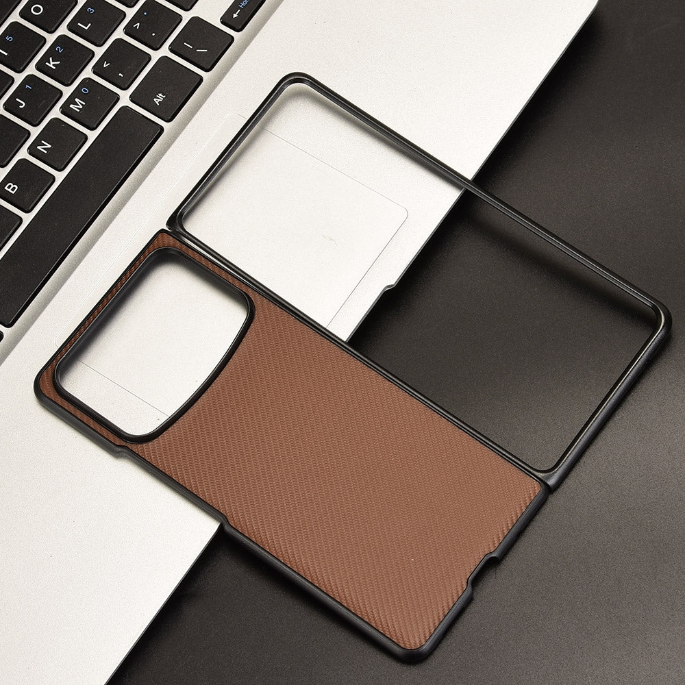 For Xiaomi Mix Fold 4 PU Leather PC Phone Case(Brown)