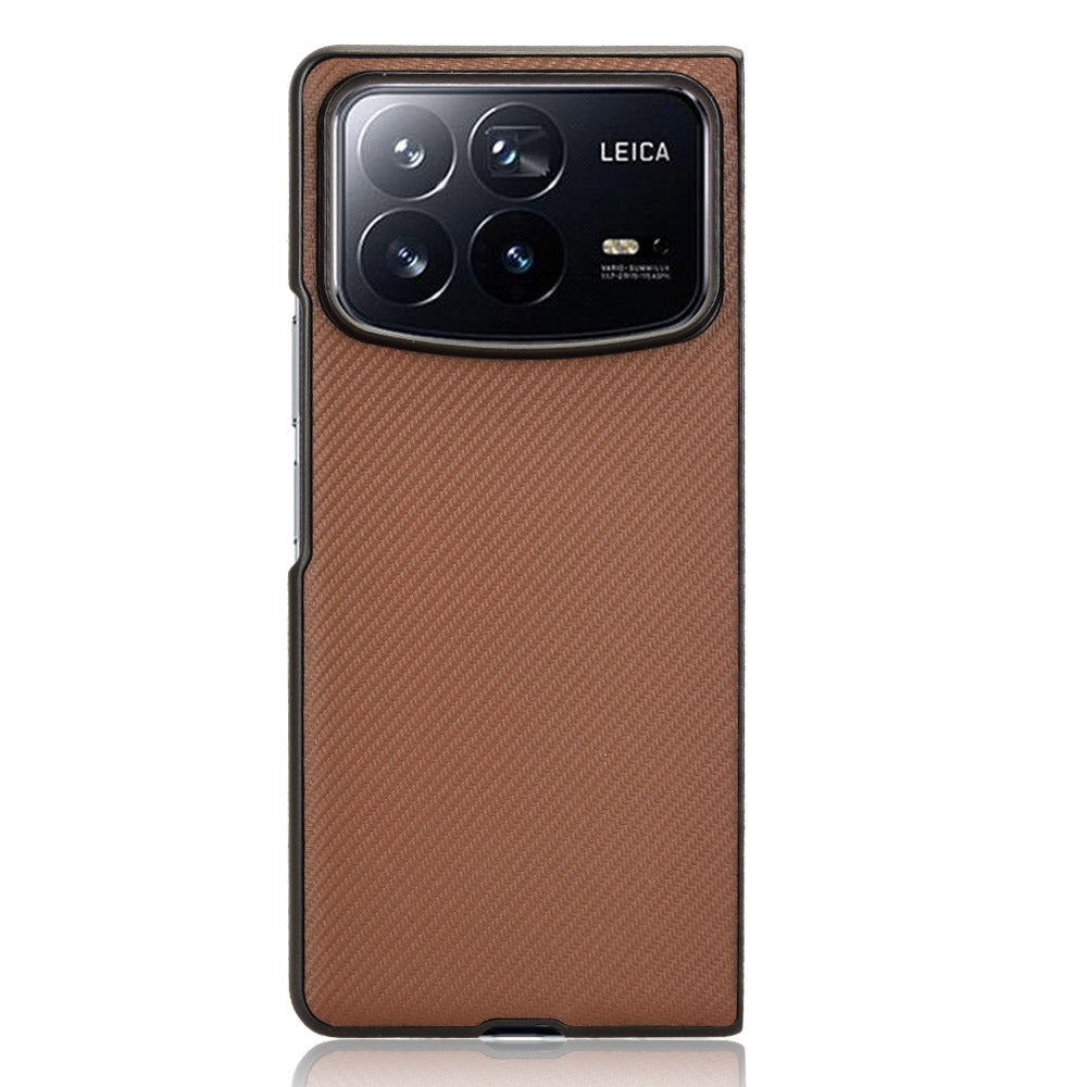 For Xiaomi Mix Fold 4 PU Leather PC Phone Case(Brown)