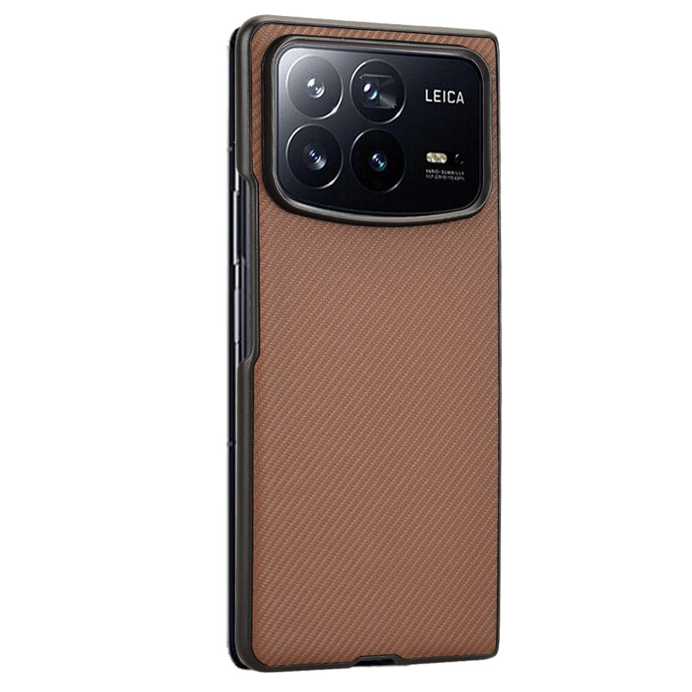 For Xiaomi Mix Fold 4 PU Leather PC Phone Case(Brown)