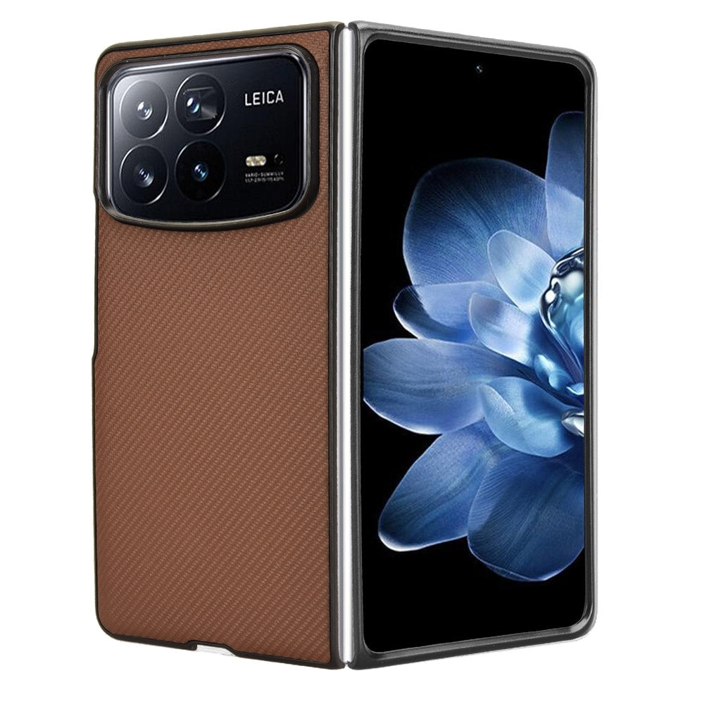 For Xiaomi Mix Fold 4 PU Leather PC Phone Case(Brown)