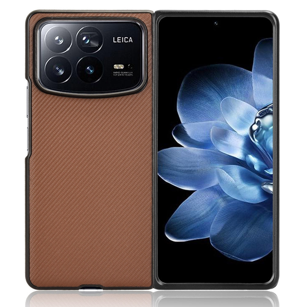 For Xiaomi Mix Fold 4 PU Leather PC Phone Case(Brown)