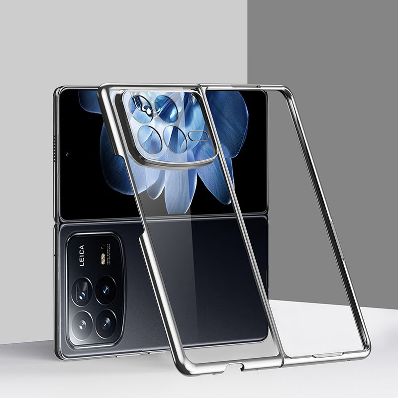 For Xiaomi Mix Fold 4 6D Electroplating PC Shockproof Phone Case(Silver)
