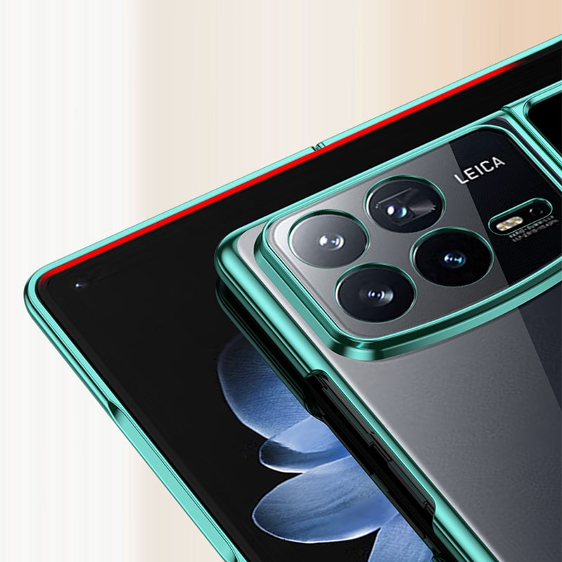 For Xiaomi Mix Fold 4 6D Electroplating PC Shockproof Phone Case(Green)