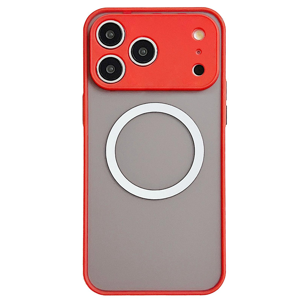 Compatible with iPhone 18 Pro Max Hawkeye Skin Feel MagSafe Phone Case - Red