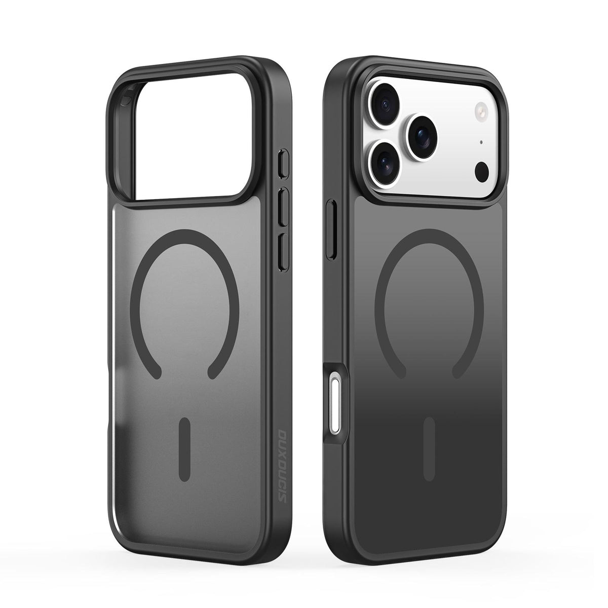Compatible with iPhone 18 Pro Max & 17 Pro Max DUX DUCIS Yind Series MagSafe TPU Dual-Layer PC Phone Case - Black