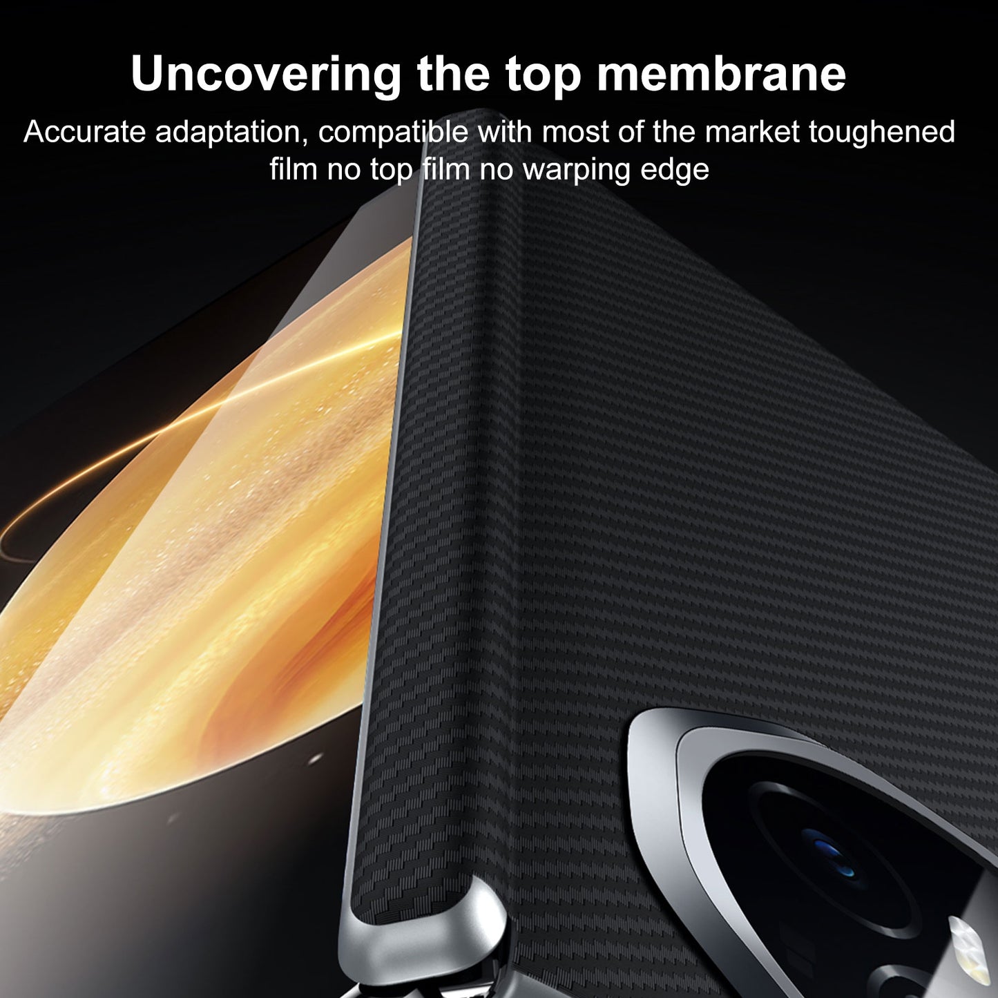 For Honor Magic V3 SULADA 600D Kevlar Texture PC Shockproof Phone Case(Brown)