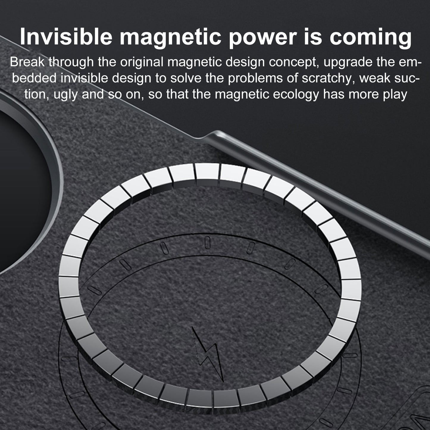 For Honor Magic V3 SULADA Frameless Top Layer Cowhide Leather + PC Phone Case(Blue)