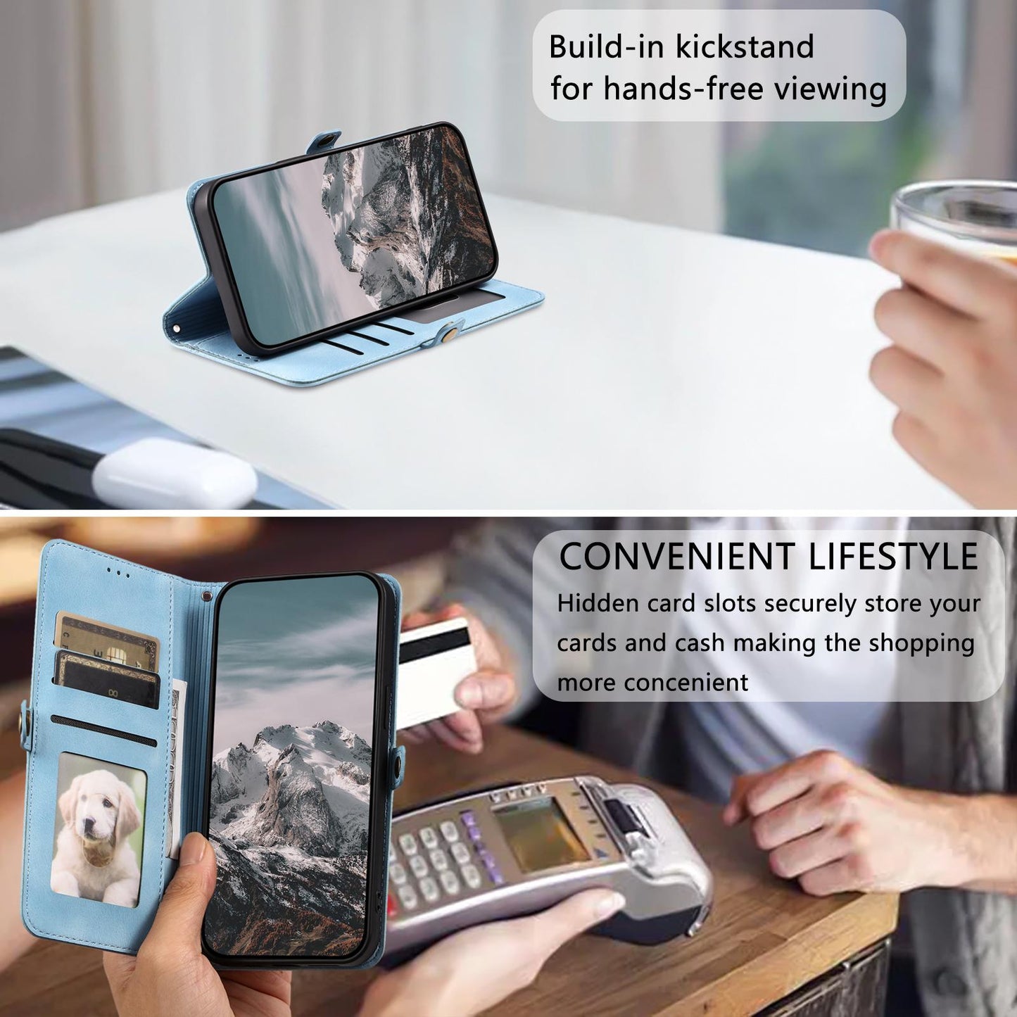 For Samsung Galaxy S25 Edge 5G Skin Feel Totem Embossed Leather Phone Case(Blue)