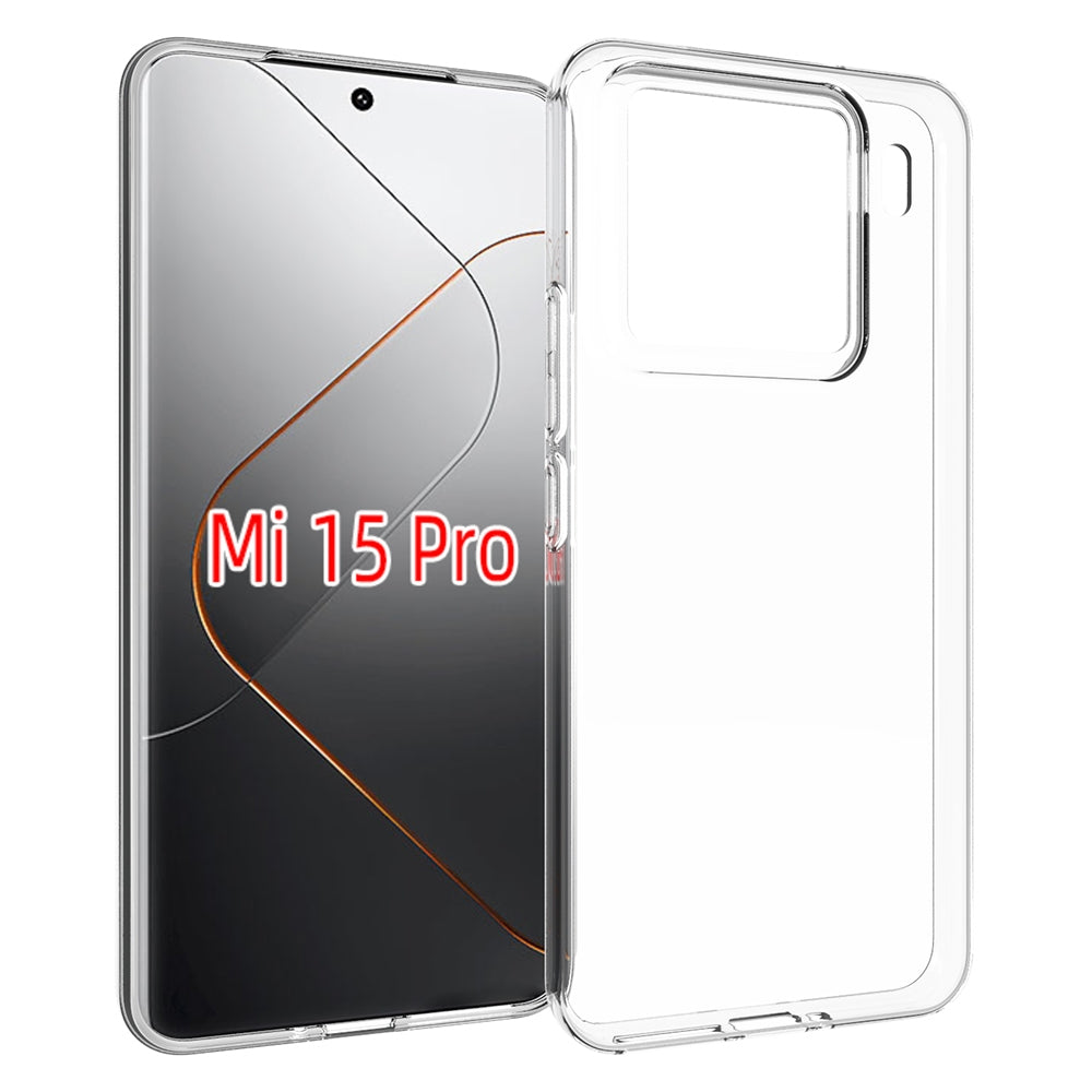 For Xiaomi 15 Pro Waterproof Texture TPU Phone Case(Transparent)