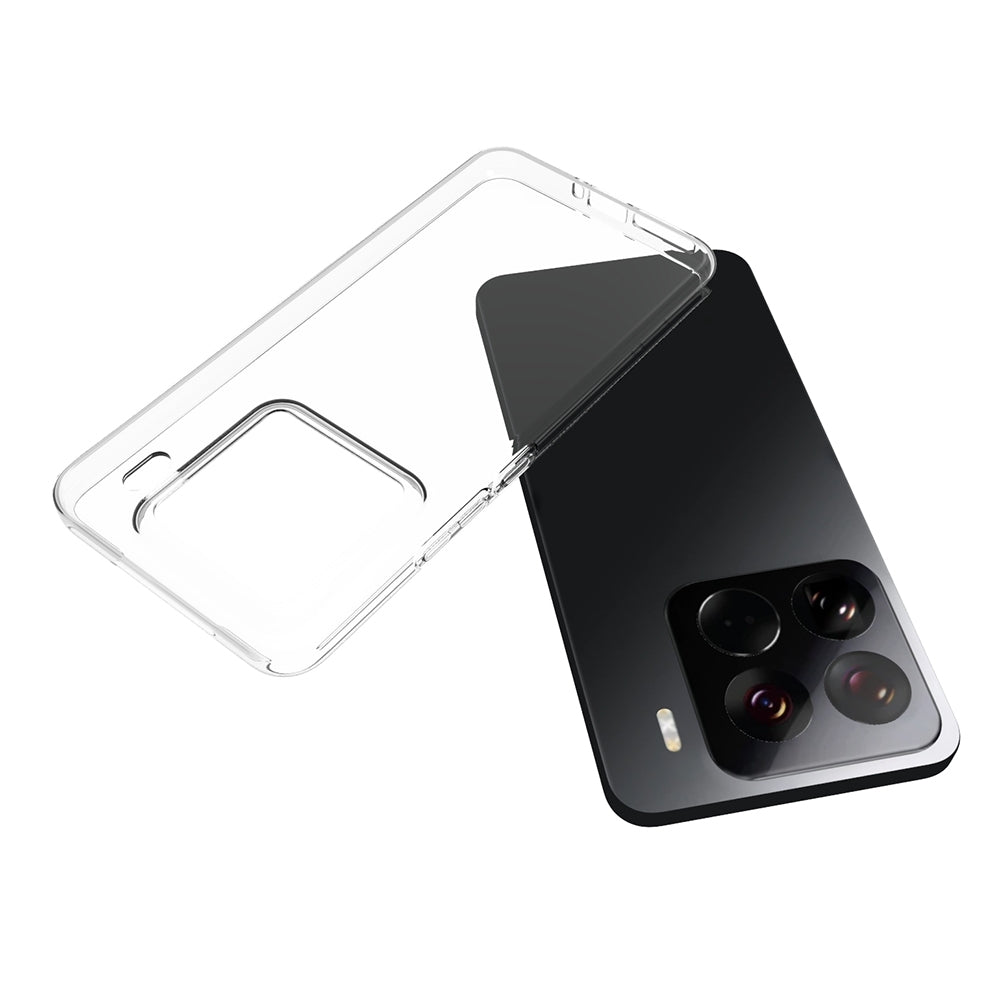 For Xiaomi 15 Pro Waterproof Texture TPU Phone Case(Transparent)
