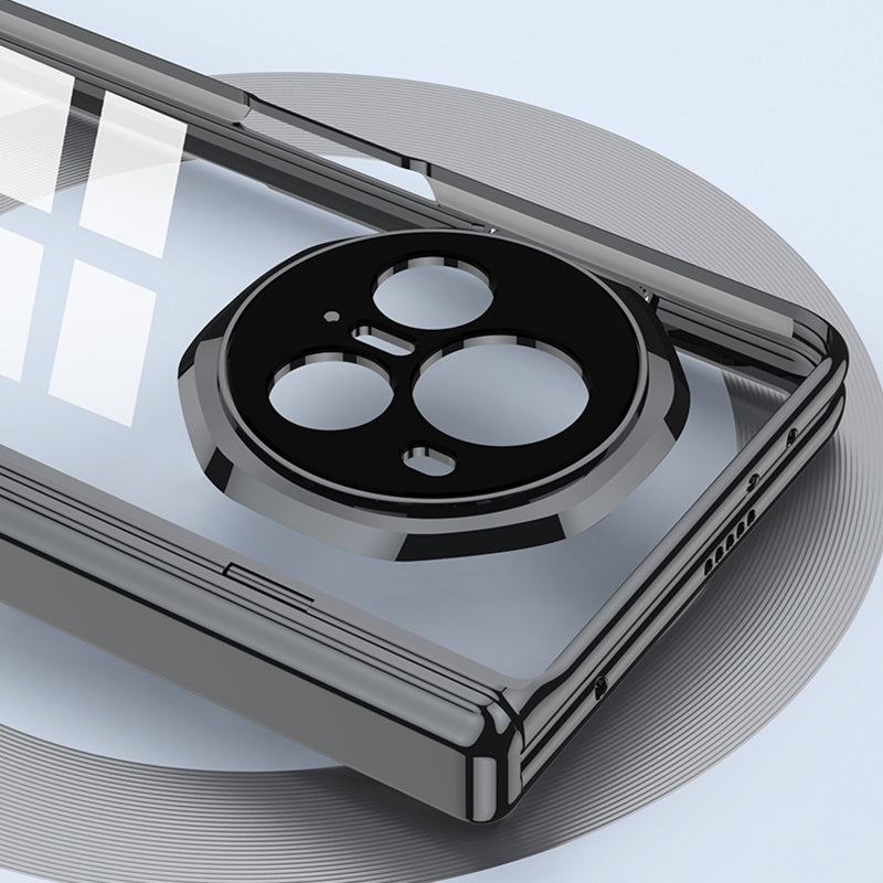 For Honor Magic V3 GKK Integrated Magnetic Fold Hinge Shockproof Phone Case(Black)