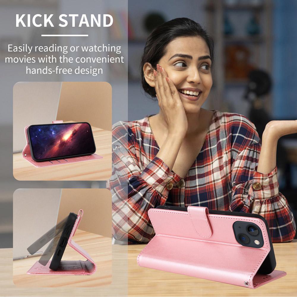 For vivo V50 Lite 4G / 5G Embossed Butterfly Flowers Leather Phone Case(Rose Gold)