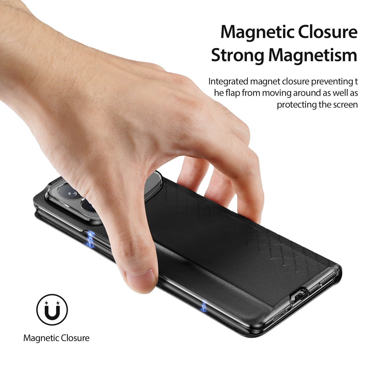 For Xiaomi Mix Fold 4 DUX DUCIS Bril Series PU + TPU Phone Case(Black)