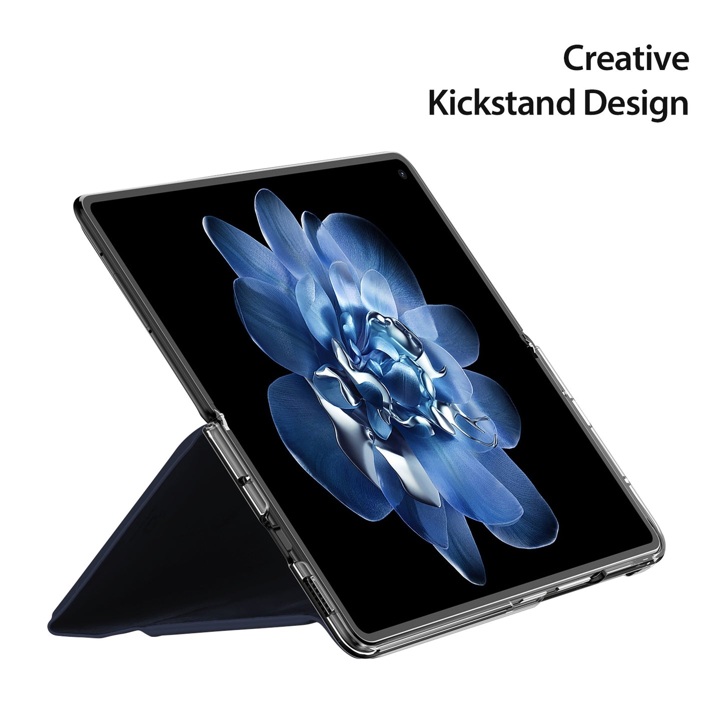 For Xiaomi Mix Fold 4 DUX DUCIS Bril Series PU + TPU Phone Case(Blue)