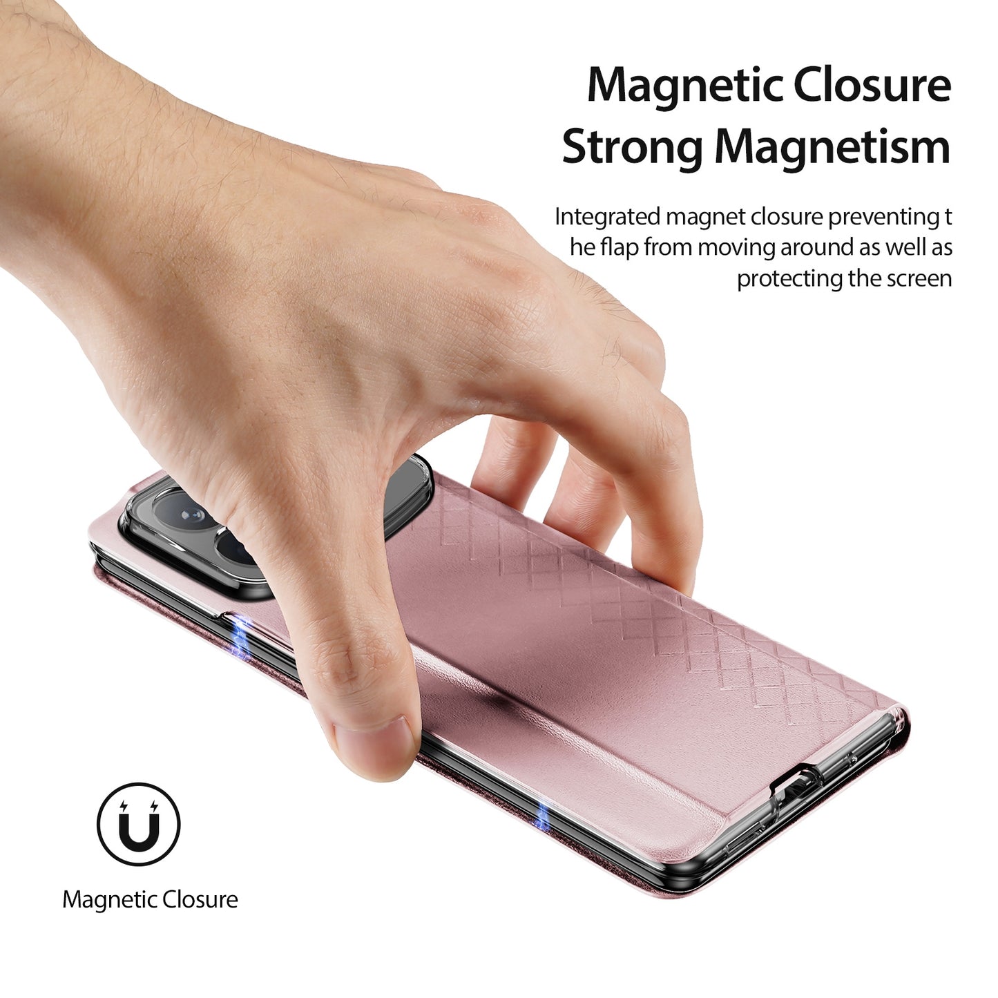 For Xiaomi Mix Fold 4 DUX DUCIS Bril Series PU + TPU Phone Case(Pink)