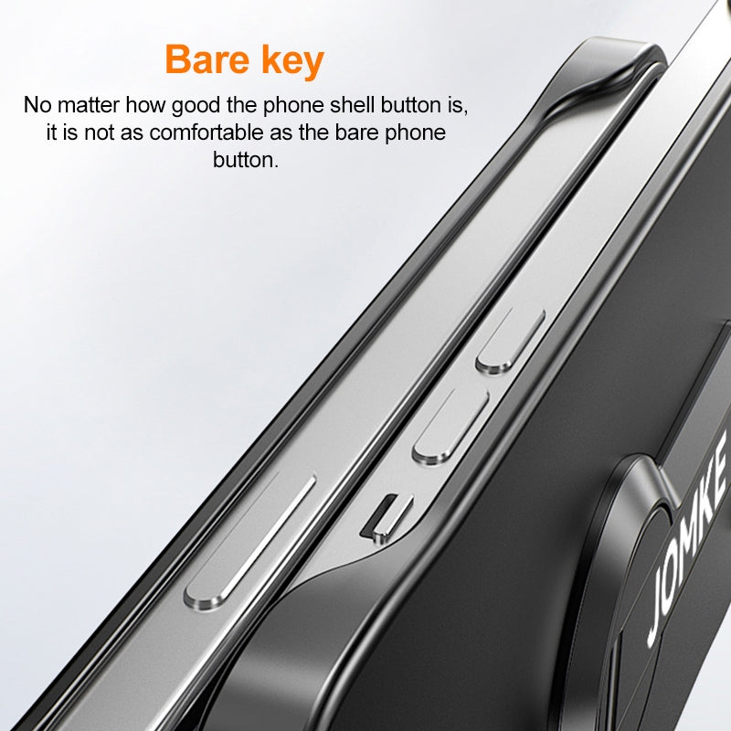 For OPPO K12 Baking Varnish 360 Rotate Holder No Frame PC Phone Case(Black)