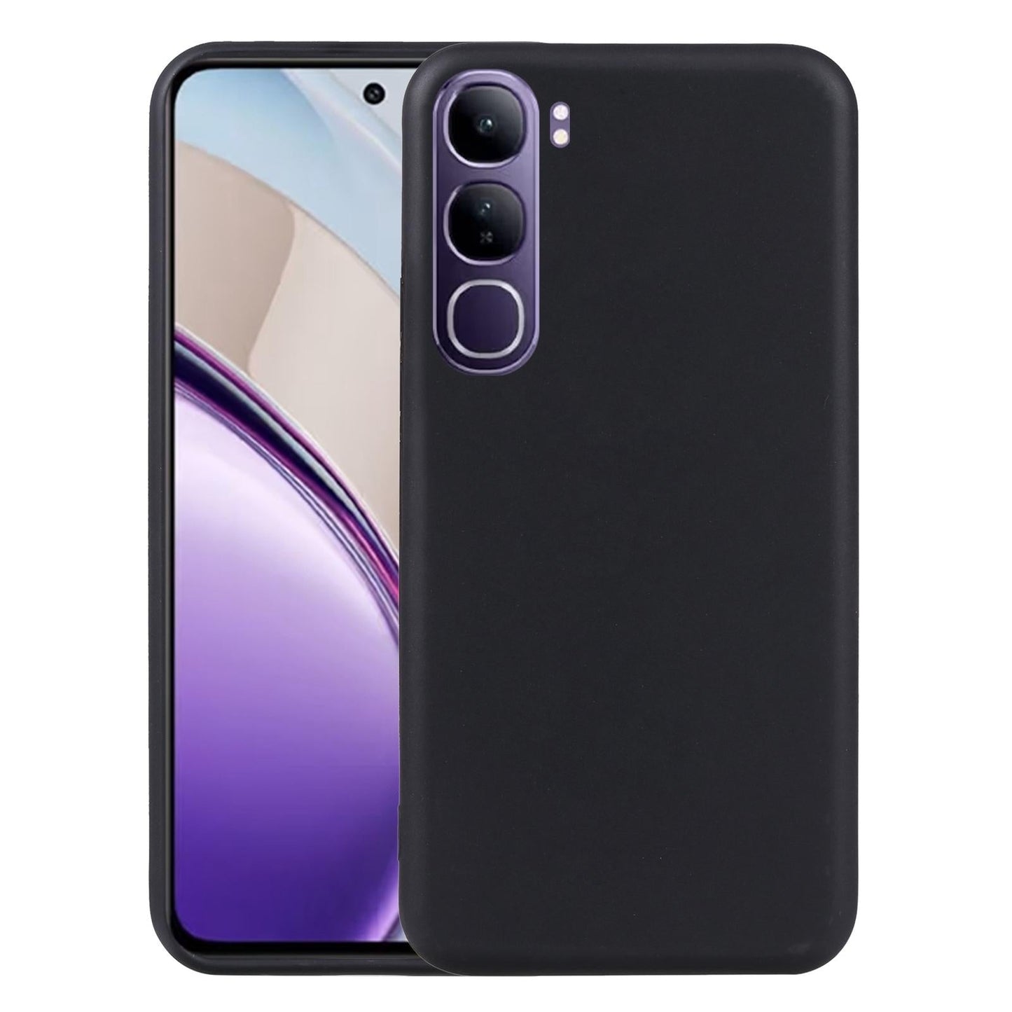 For vivo V50 Lite 5G 10pcs TPU Phone Case(Black)