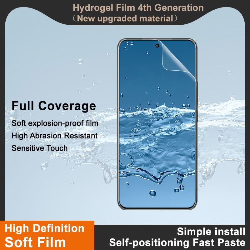 For Xiaomi 15 Pro imak 4th Generation Full Coverage Screen Hydrogel Film Protector