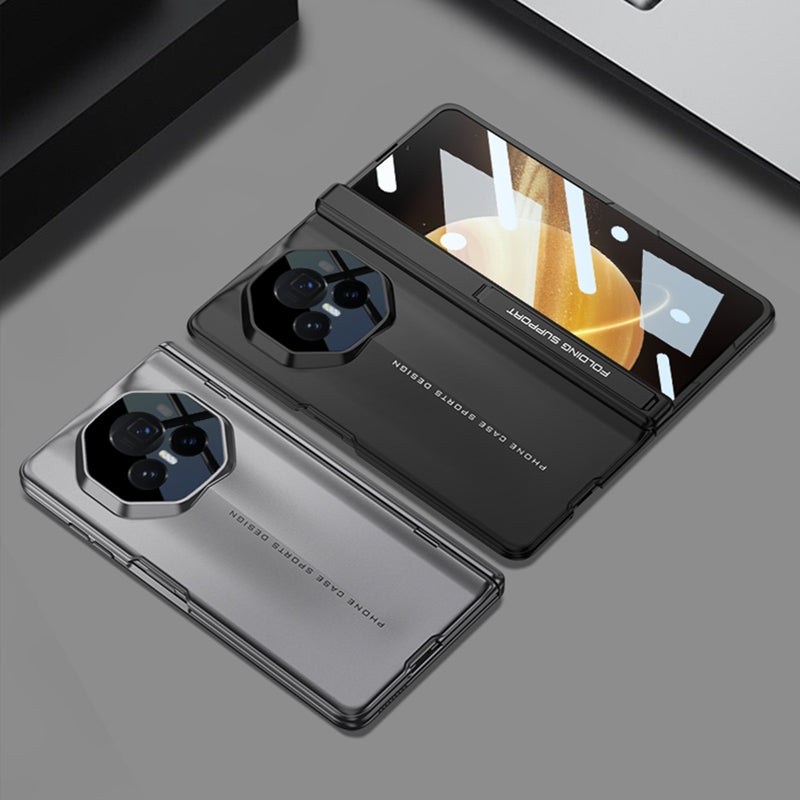 For Honor Magic V3 GKK Integrated Magnetic Blade Ultra-thin Full Coverage Phone Case(Grey)