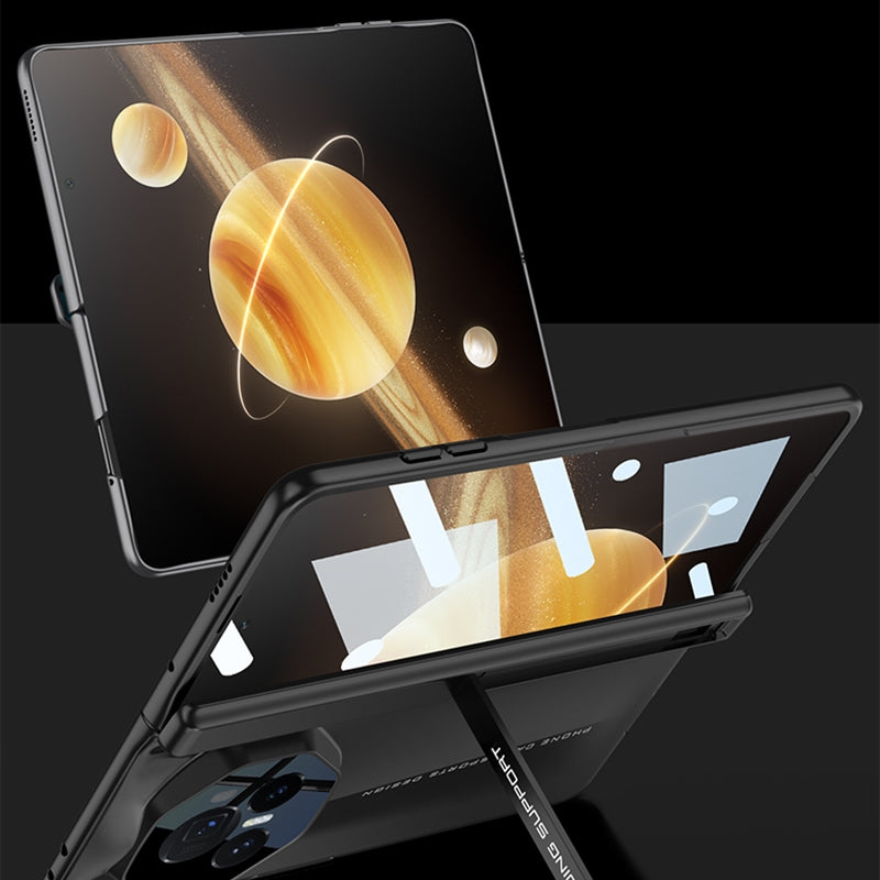 For Honor Magic V3 GKK Integrated Magnetic Blade Ultra-thin Full Coverage Phone Case(Grey)