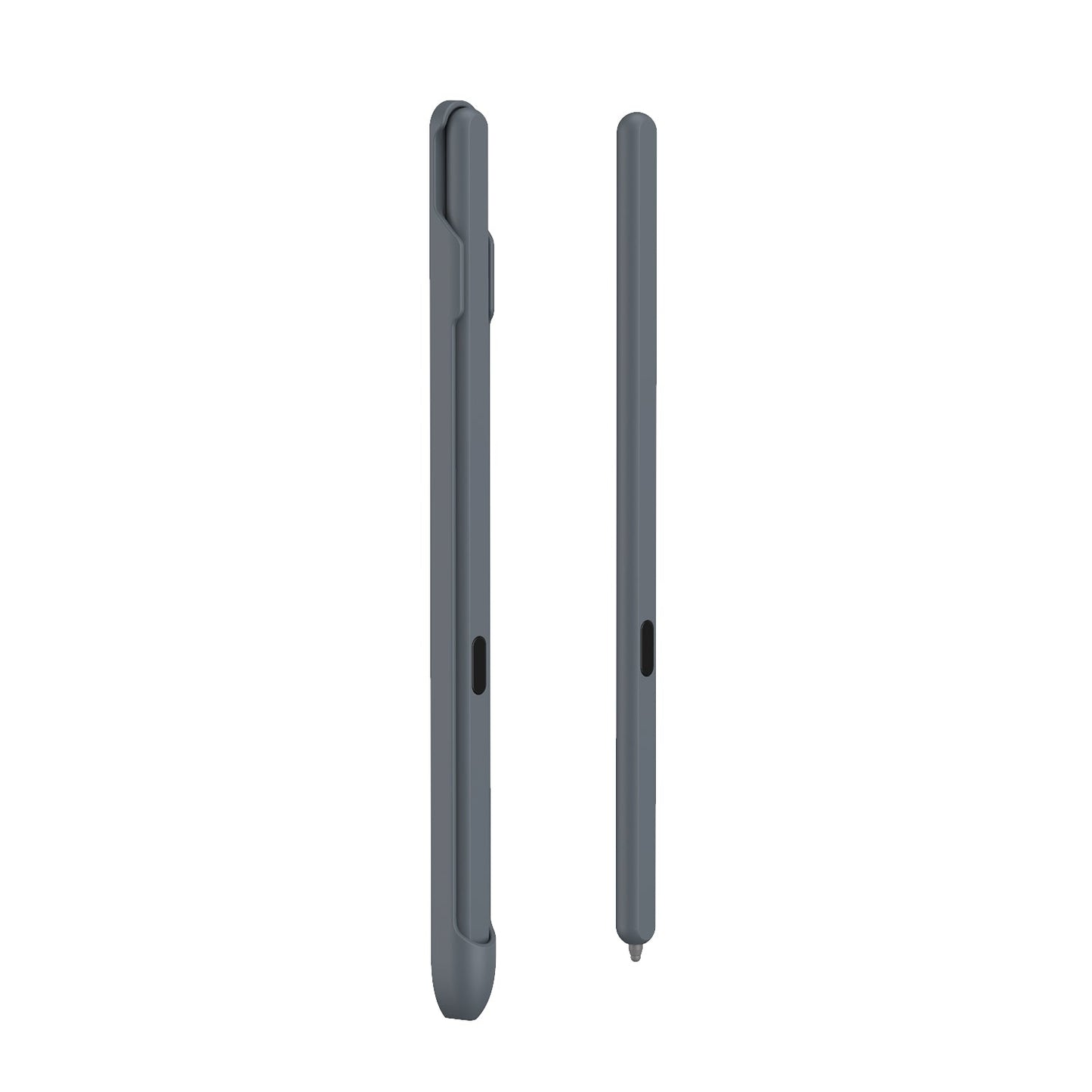 For Samsung Galaxy Z Fold6 / 5 / 4 / 3 Electromagnetic Stylus Pen with Pen Slot(Grey)
